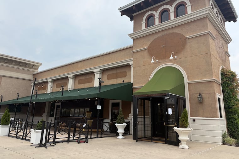 Following a sudden closure, the signage at Brio Italian Grille in Cherry Hill had already been removed by early afternoon July 28, 2026.