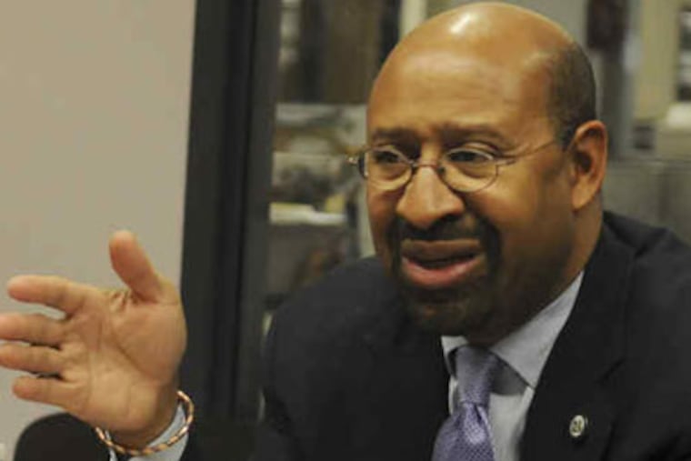 Mayor Nutter still doesn't have his soda tax . . . yet. (Sarah J. Glover / Staff Photographer)