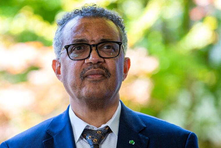 Tedros Adhanom Ghebreyesus, director general of the World Health Organization (WHO)