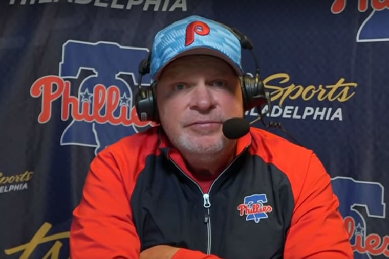 NBC Sports Philadelphia analyst John Kruk following the Phillies' loss to the New York Mets Tuesday