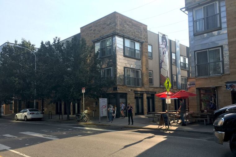 The Liberties Walk retail-and-residential street at Schmidt’s Commons in Northern Liberties.