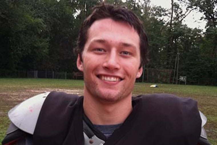 Chris Dengler has rushed for 309 yards on just 14 carries as Haddonfield has broken to a 2-0 start. (Phil Anastasia / Staff)