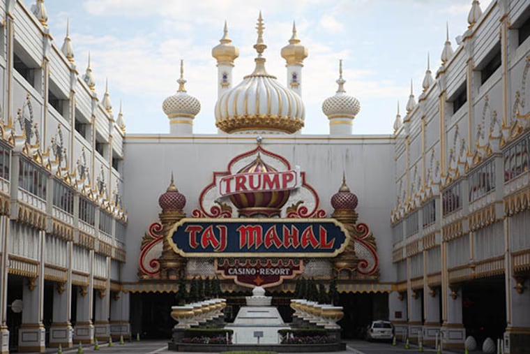 The Taj Mahal Casino in Atlantic City, NJ. (Stephanie Aaronson/Philly.com)