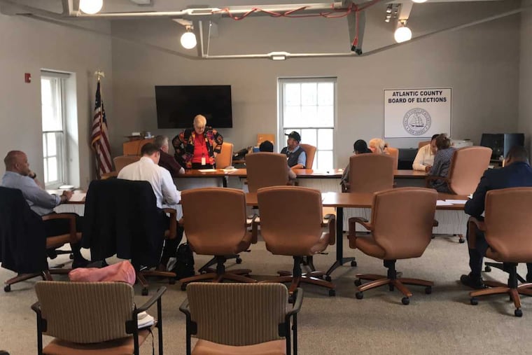 A recount at the Atlantic County Board of Elections upheld earlier results giving A.C. Councilman Frank Gilliam the Democratic primary win to face A.C. Mayor Don Guardian.