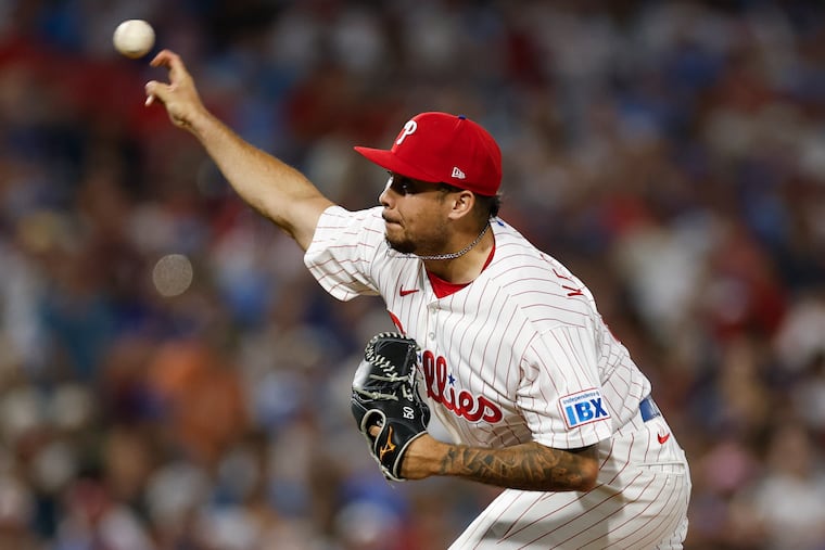 After missing time with flu-like symptoms, Orion Kerkering is back to full health and was available to pitch on Monday.