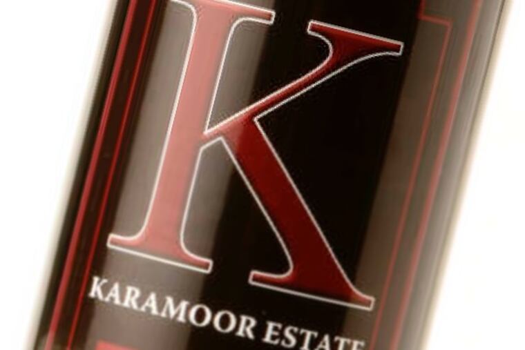 For Craig's drink column Karamoor Estate Cabernet Franc 2012 ( MICHAEL BRYANT / Staff Phootographer )