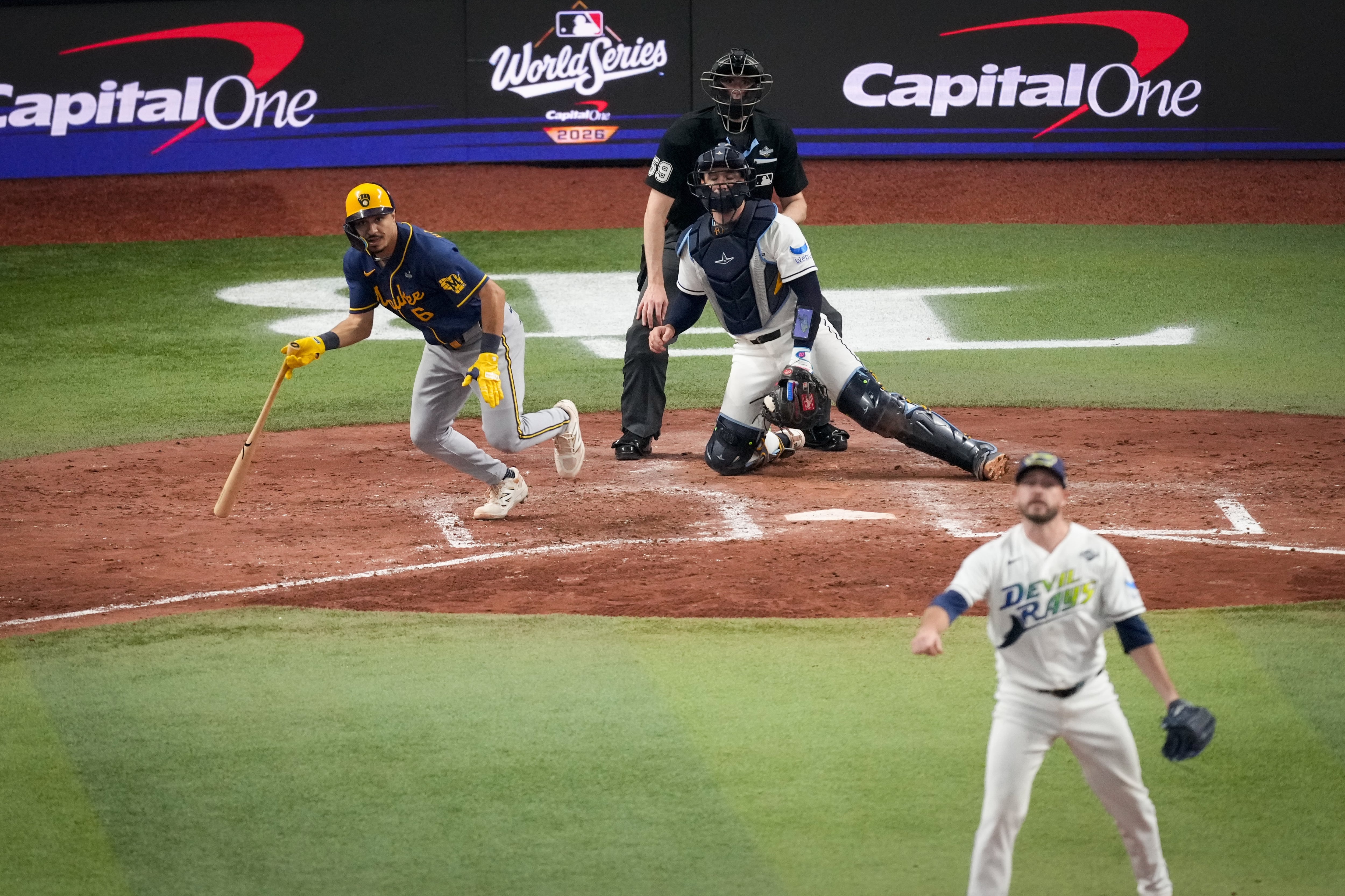 Brewers Beat Rays 10-1, Move One Win From First World Series Title