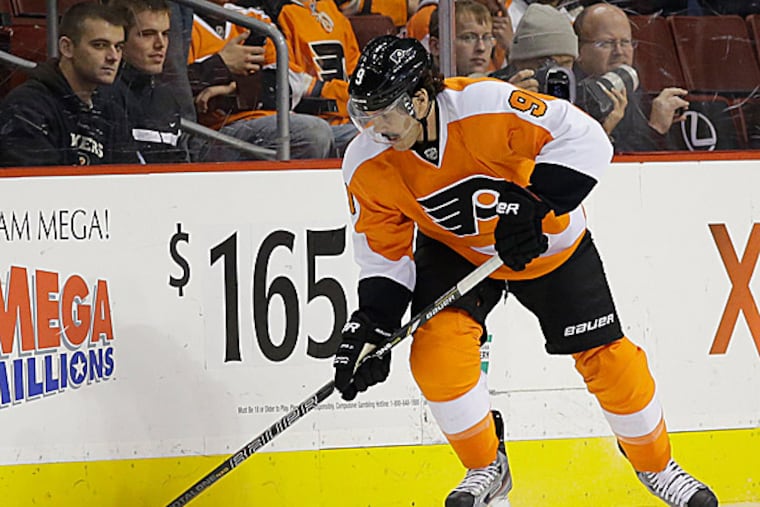 The Flyers' Steve Downie. (Matt Slocum/AP)