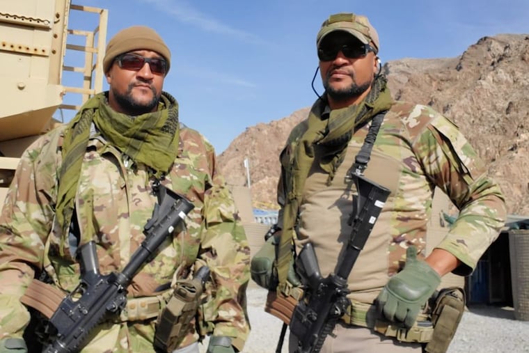 Vince (left) and Vance Moss are identical twin brothers, physicians, and Army Reservists with a history of medical missions to Afghanistan. They are "devastated" by the U.S. pullout and Taliban takeover.