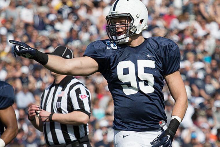 Penn State defensive end Carl Nassib.