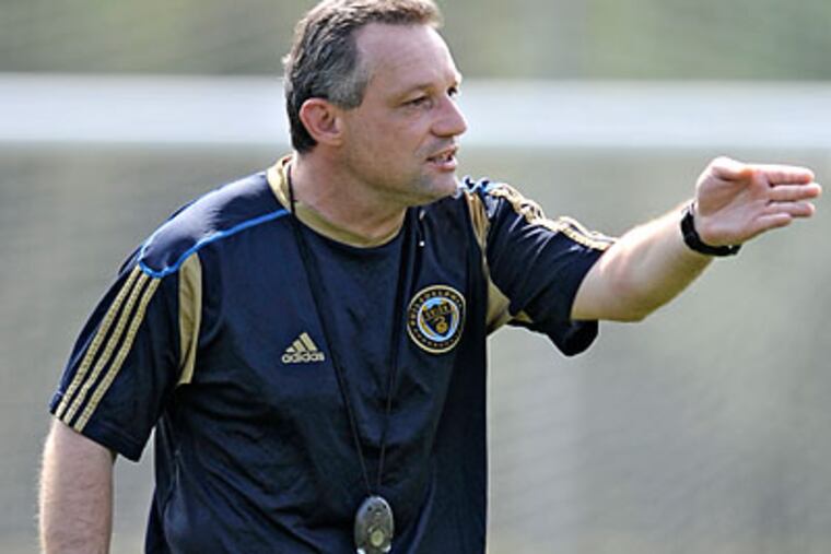 Is there a trophy? Then, yes, we'll play the best players," Peter Nowak said. (Clem Murray/Staff file photo)