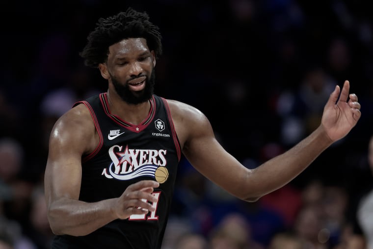 Joel Embiid has missed more games than he has played because of recurring knee problems.