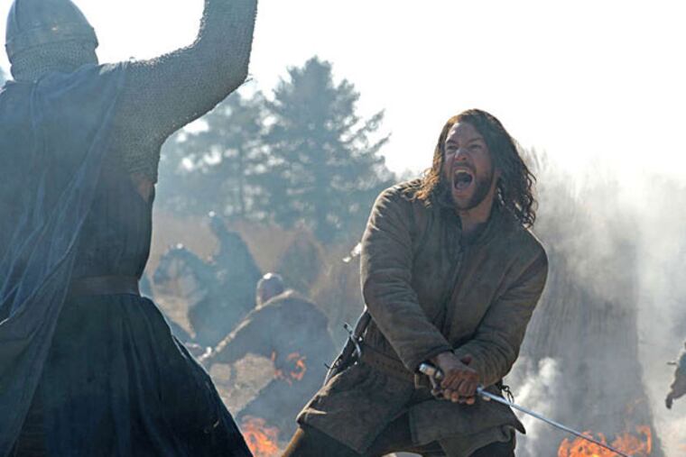 Lee Jones as the revolutionary Wilkin Brattle in "The Bastard Executioner," a new series on FX, created by Kurt Sutter, who helmed the outlaw-biker epic "Sons of Anarchy." ( Photo: Ollie Upton/FX )