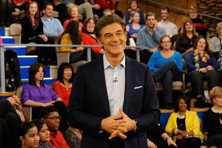Mehmet Oz, distinguished cardiothoracic surgeon and TV personality, in an episode of his syndicated program "The Dr. Oz Show."