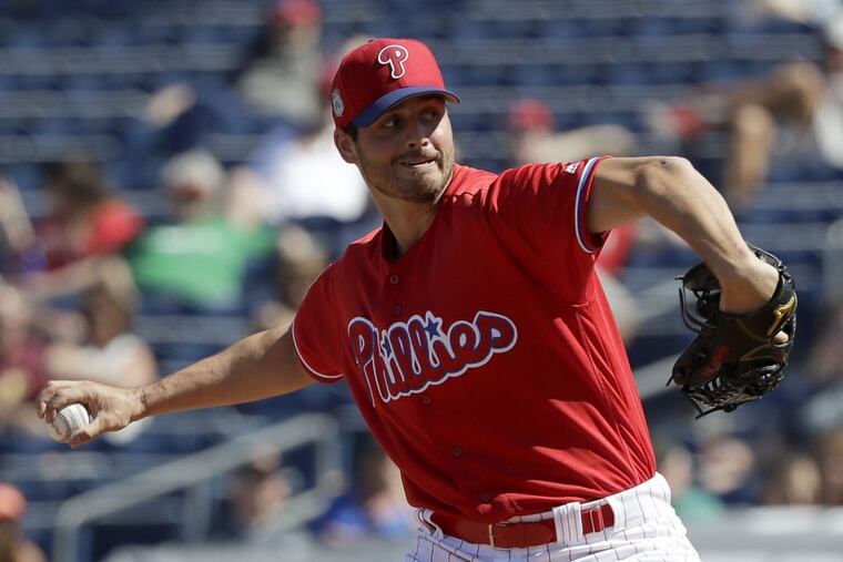 Mark Appel, pitching during spring training last year.