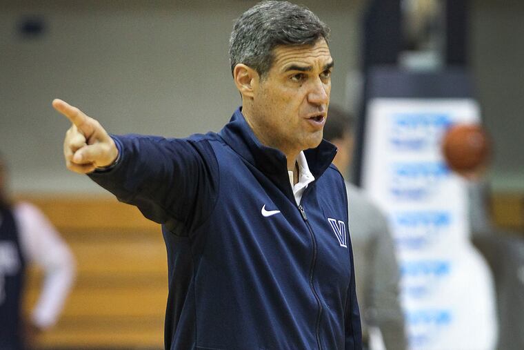 Villanova head coach Jay Wright.
