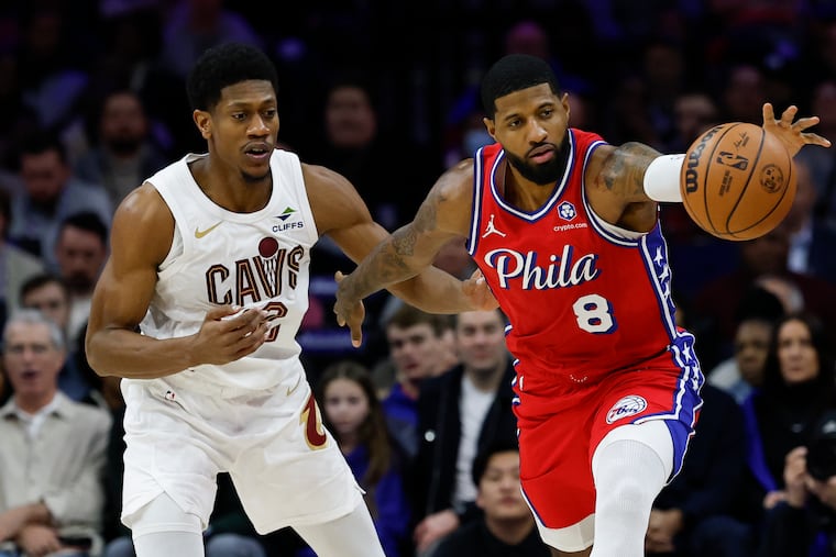 Sixers forward Paul George has missed the past two games with left knee injury management.
