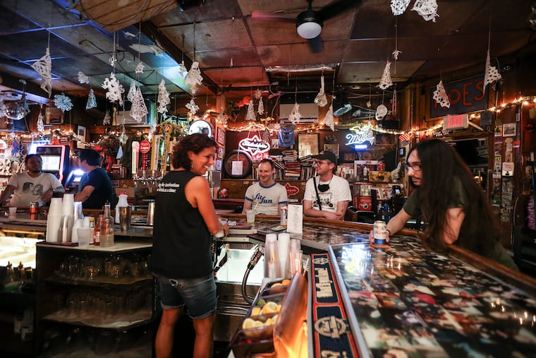 The inside of Dirty Franks, located at 347 S. 13th St., one of Philly's most iconic dive bars.