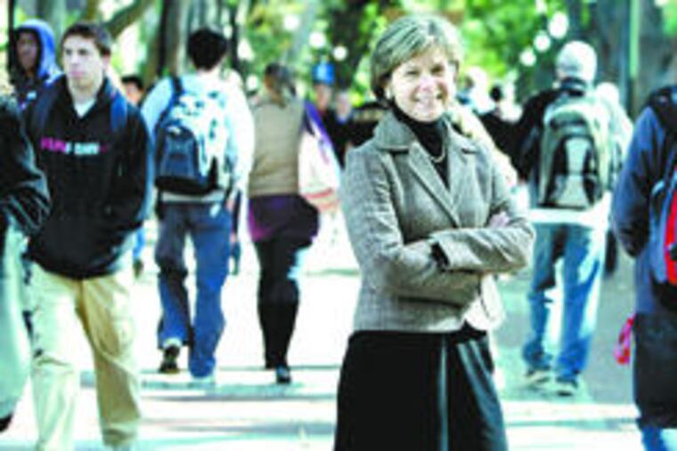 Wachovia's Ann Lanahan Gill says with nonprofits, not only do you deal with officers, "you also deal with the boards, who are the business leaders."