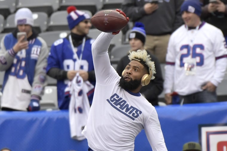 Odell Beckham will again be a focus of the Eagles defense.