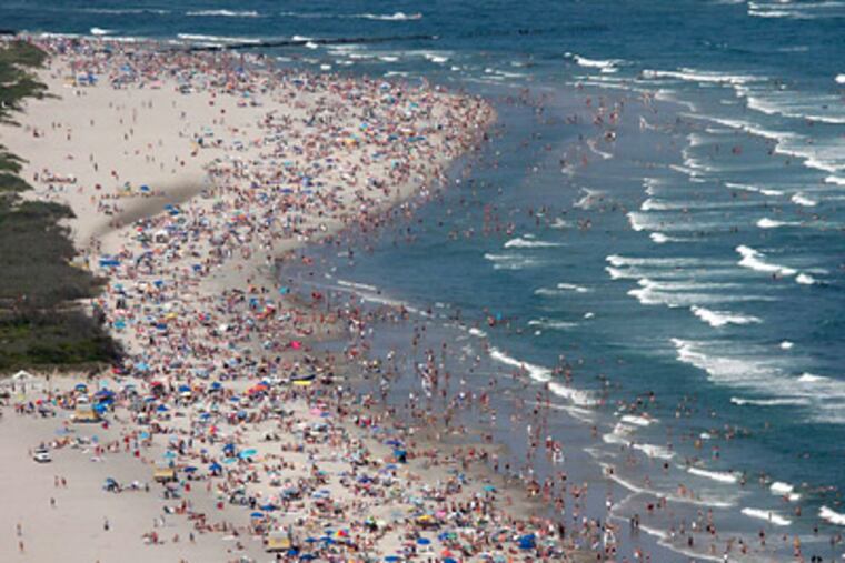 Two people drowned in the ocean off North Wildwood, N.J. on Tuesday. (File Photo)