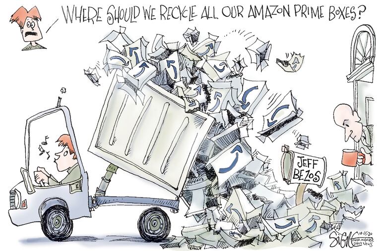Let Jeff Bezos pick up his trash.