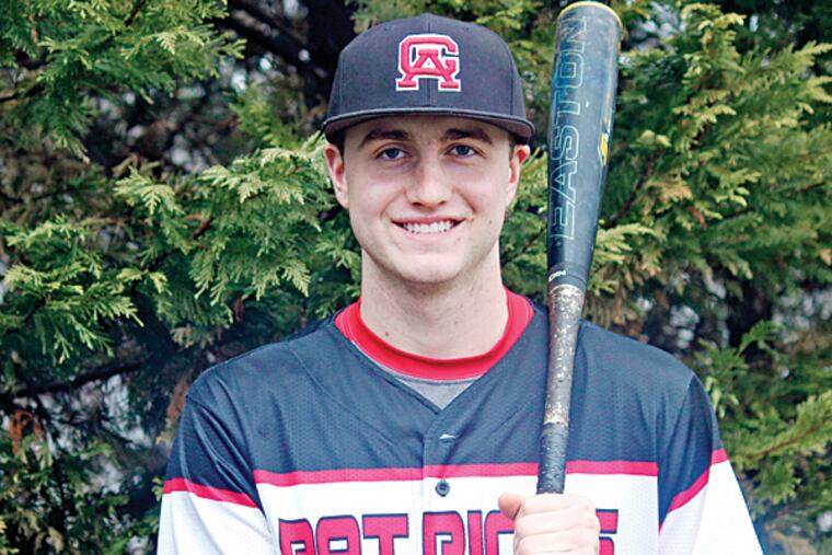 Germatown Academy senior baseball player John Aiello. (Credit: Aiello family)