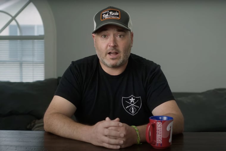 Matt McCaffery, a former Montgomery County GOP official, is featured in a new set of Kamala Harris campaign ads.