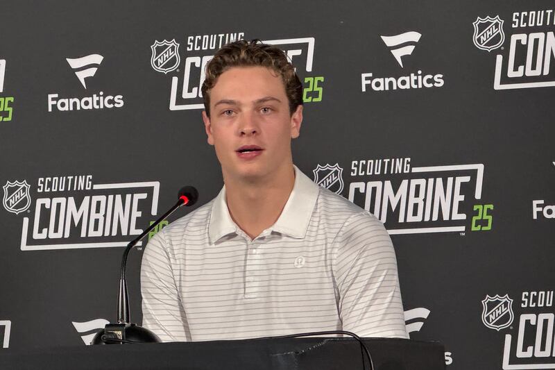 Flyers met this week with James Hagens, who could be available with the