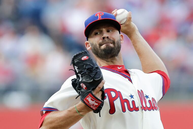 Phillies pitcher Adam Morgan, a converted starter, has put up impressive numbers this season out of the bullpen.