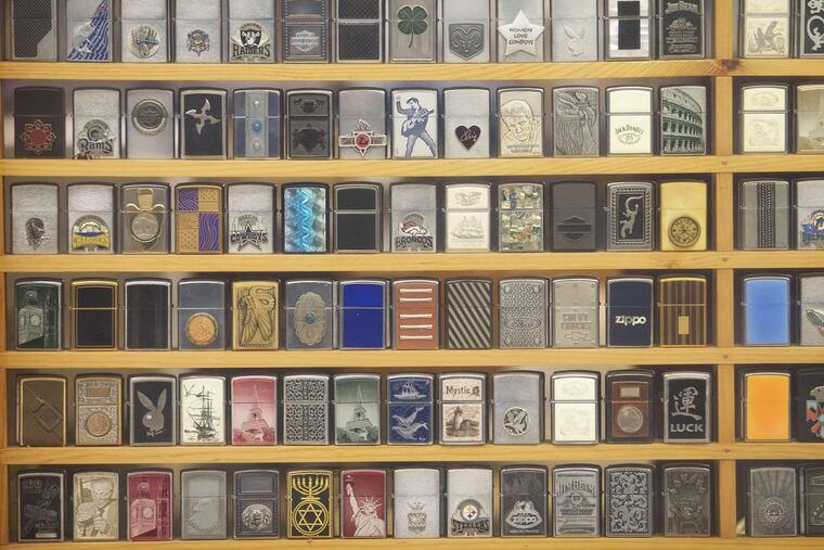 Zippo Manufacturing Co. lighters are displayed at the company's manufacturing plant. Zippo is the top employer in rural McKean County and it's a company that the whole city of Bradford and the surrounding county revolve around.