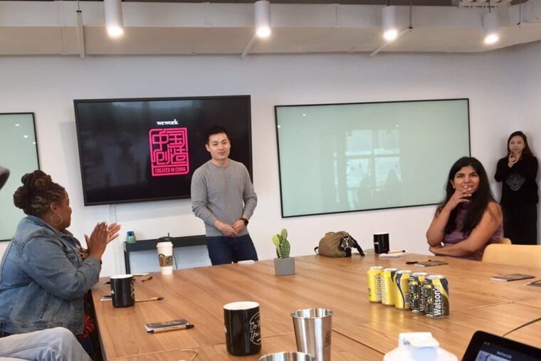 Ethan Yee Zhang, Community Lead for WeWork in Chengdu, China since July 2018.