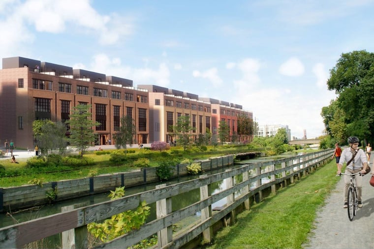 A portion of Venice Island between Leverington Avenue and Green Lane has sat vacant for more than a decade. Now, 63 luxury townhouses are expected to be completed in the next two years.