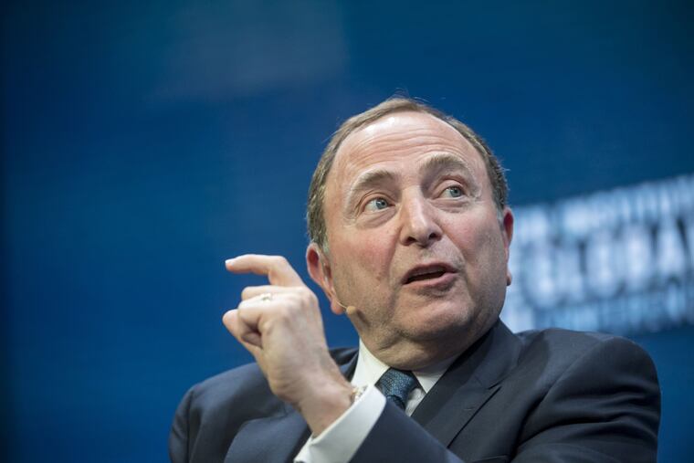 Gary Bettman had a lot to say at the latest NHL Board of Governors meetings.