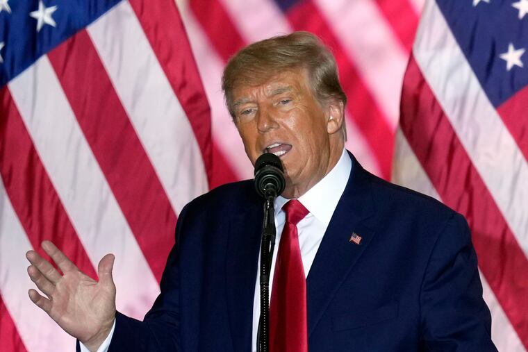 Former President Donald Trump