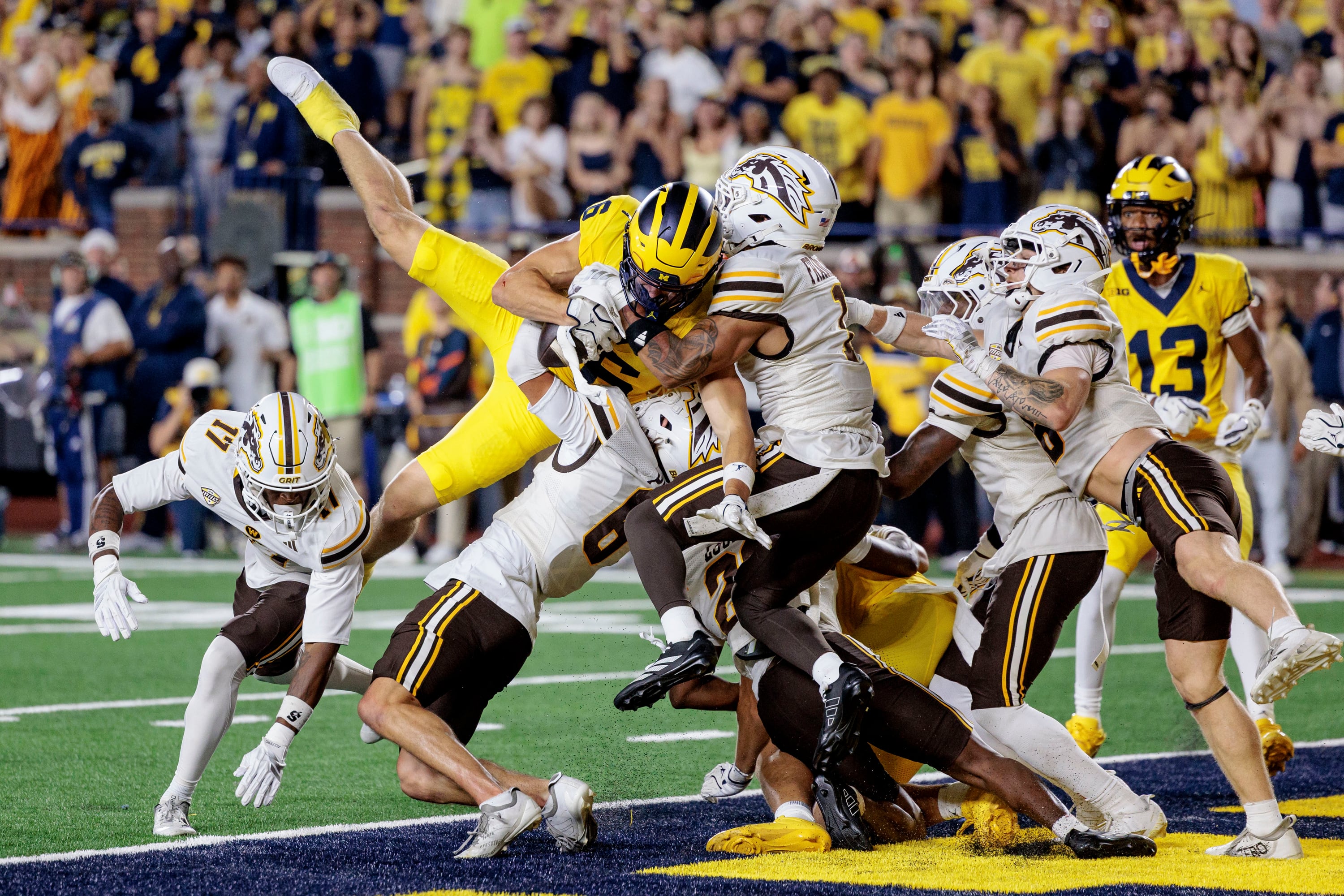 Wait just a second: No. 16 Michigan catches second-chance Hail Mary, survives scare vs WMU