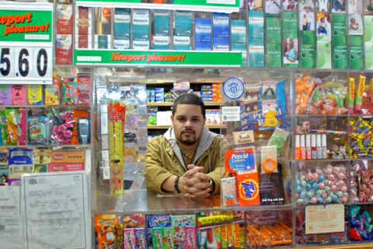 Michael Torres, 26, was manager of the Gratz Mini Mart in February 2007 when, he said, police burst in, dismantled the store video cameras, and began to steal food and cash.