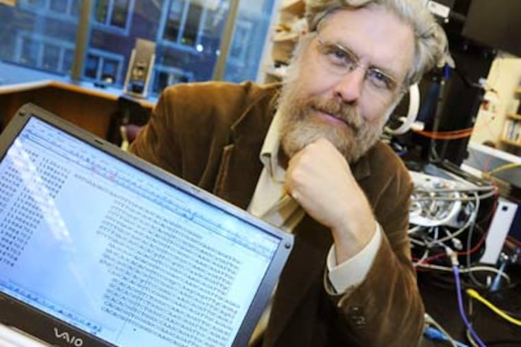 George Church, a geneticist at Harvard Medical School who in 2008 launched the Personal Genome Project to make genomic sequencing more accessible, has been honored by the Franklin Institute. (AP File Photo/Lisa Poole)