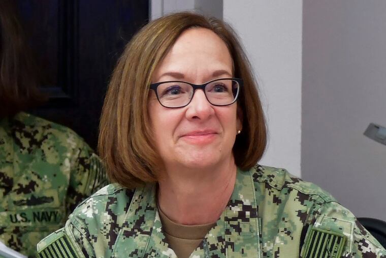 President Biden has selected Adm. Lisa Franchetti to lead the Navy. If confirmed, she would be the first woman to be a U.S. military service chief.
