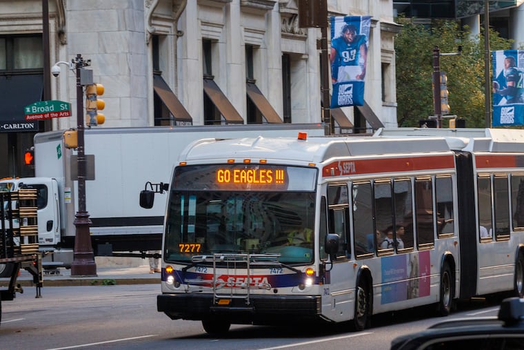 A passes around City Hall earlier this week.