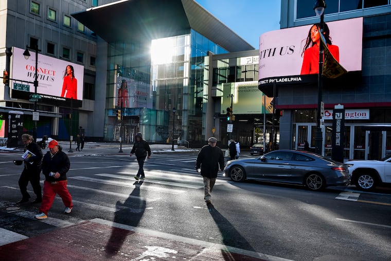 The Fashion District on Market Street in 2024.