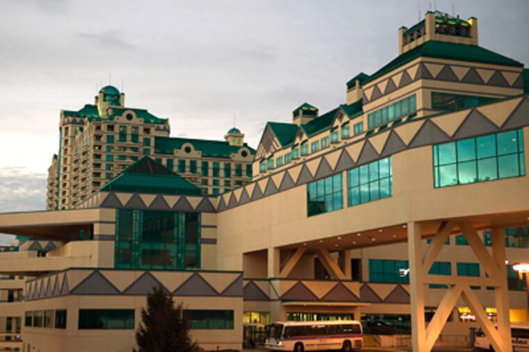 The Foxwoods Resort Casino in Mashantucket, Connecticut. (Douglas Healey/Bloomberg News)