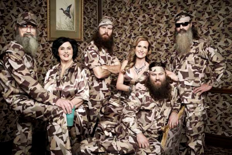"Duck Dynasty": (L) to (R): Si Robertson, Ms. Kay Robertson, Jase Robertson, Korie Robertson, Willie Robertson, Phil Robertson. Duck Dynasty Season 3, Airs February 27th at 10pm. The Robertson family's reality show smashed records for a nonfiction cable program when 11.8 million viewers checked out the season premiere in mid-August.