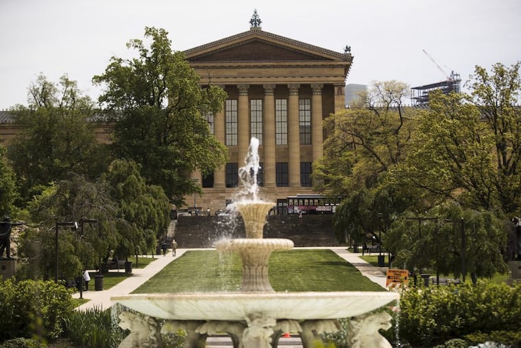 The Philadelphia Museum of Art.