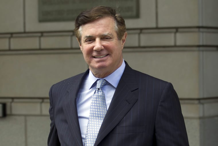 Paul Manafort in a May 2018 file photograph.