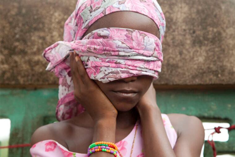 FirstGlance Film Festival presents the documentary "Small Small Thing," about a girl raped at age 7 and Liberia's high rates of child rape. (NIKA OFFENBAC)