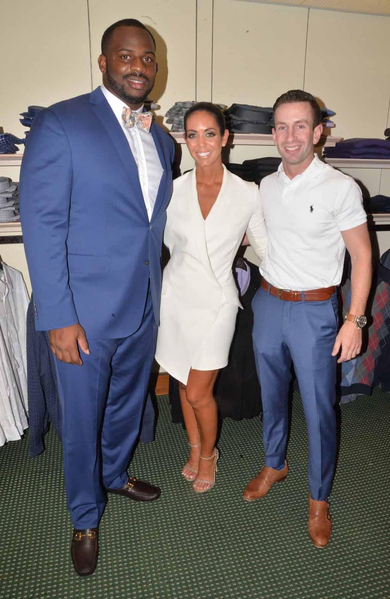 fletcher cox wearing lady dress Fletcher Cox Wearing A Blouse