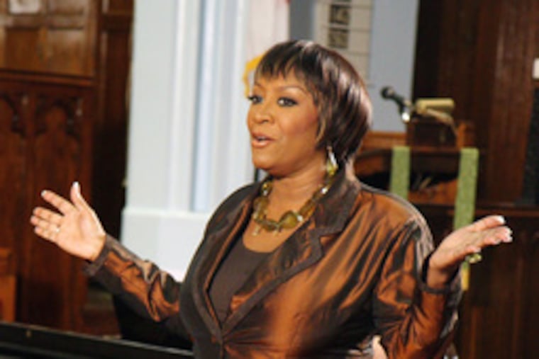 "I'm 63 years old. I'm a Gemini. I'm menopausal, and I have diabetes, and I want them to sing right!" Go, choirmaster Patti!