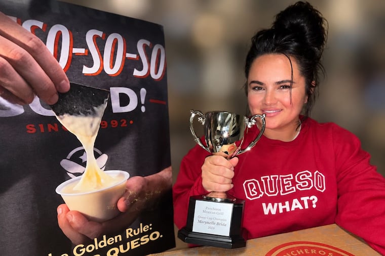 Marynelle Milanese, of Voorhees, was crowned Pancheros Mexican Grill's first Queso Queen on Sept. 20.