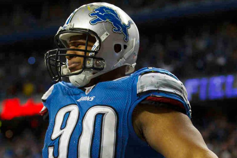 Lions defensive tackle Ndamukong Suh is a hit with 6 sacks this season.